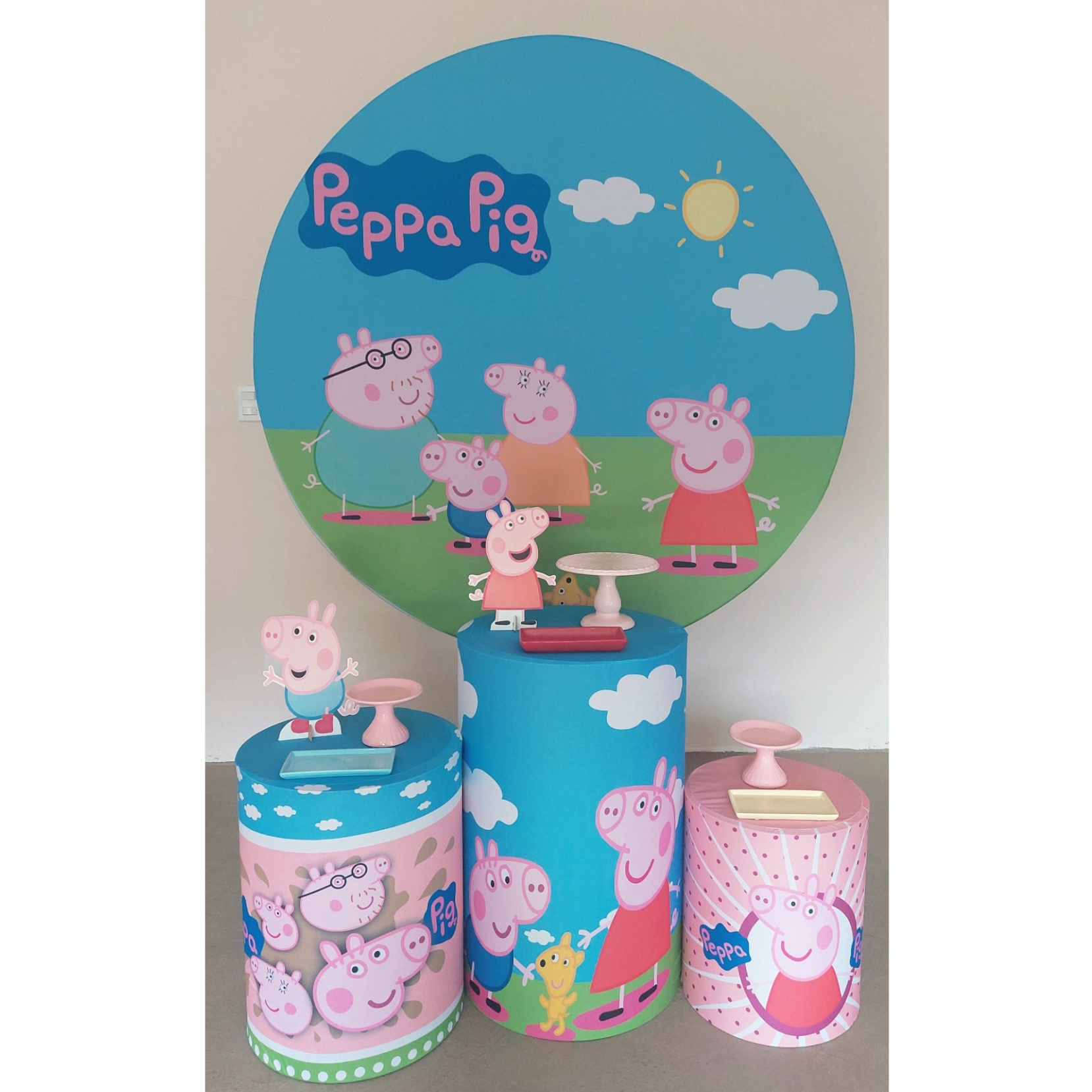 Kit pegue e monte Peppa