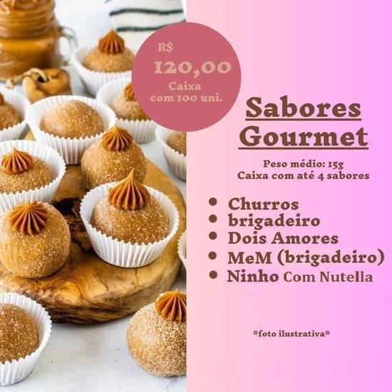 Docinhos Gourmet 15g