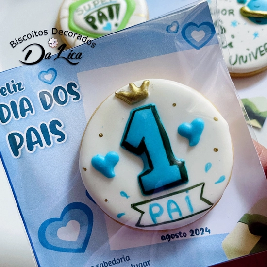 Cookie Card Dia dos Pais