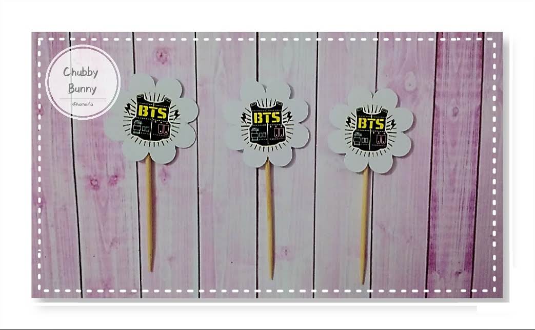 TOPOS PARA DOCES BTS