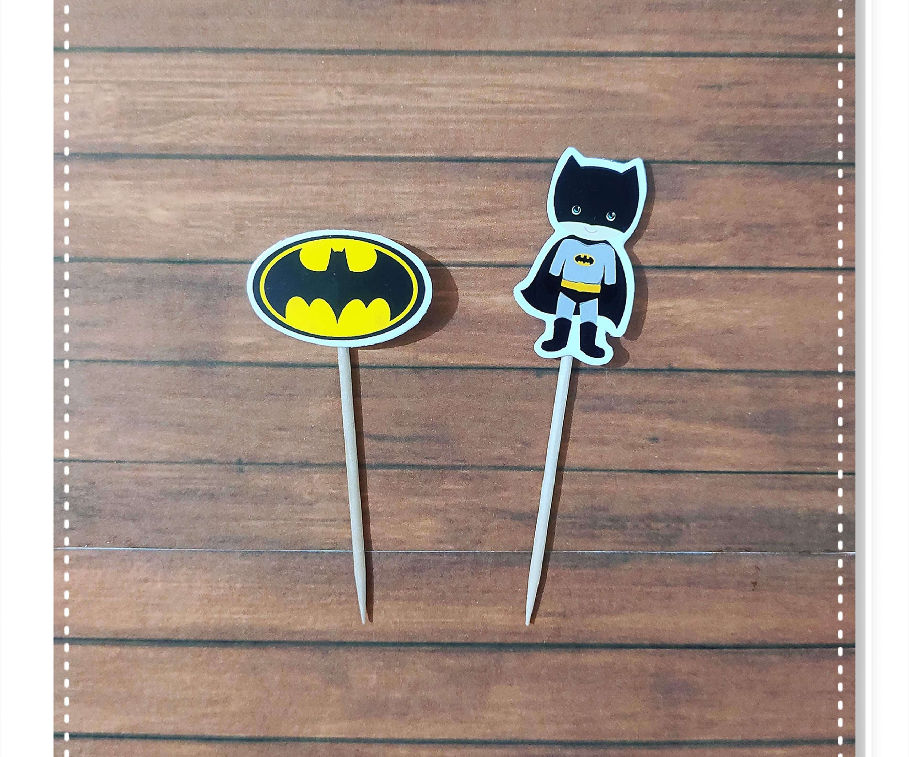 TOPOS PARA DOCES BATMAN