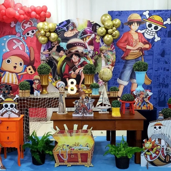 Decoração completa One Piece