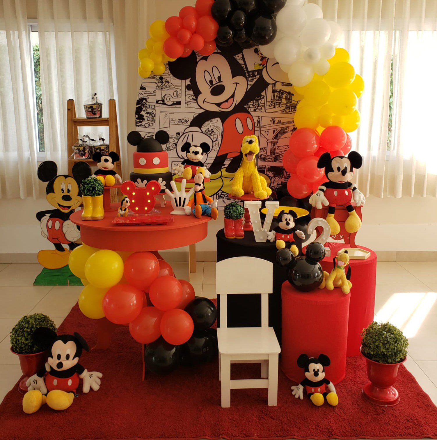 Decoração Completa Mickey Mouse