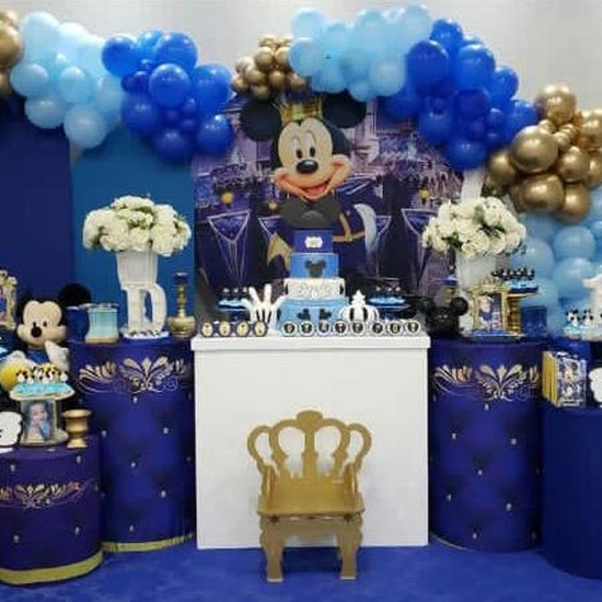 Decoração Mickey Realeza