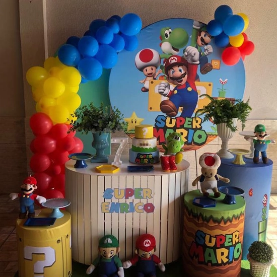 Decoração Super Mario World