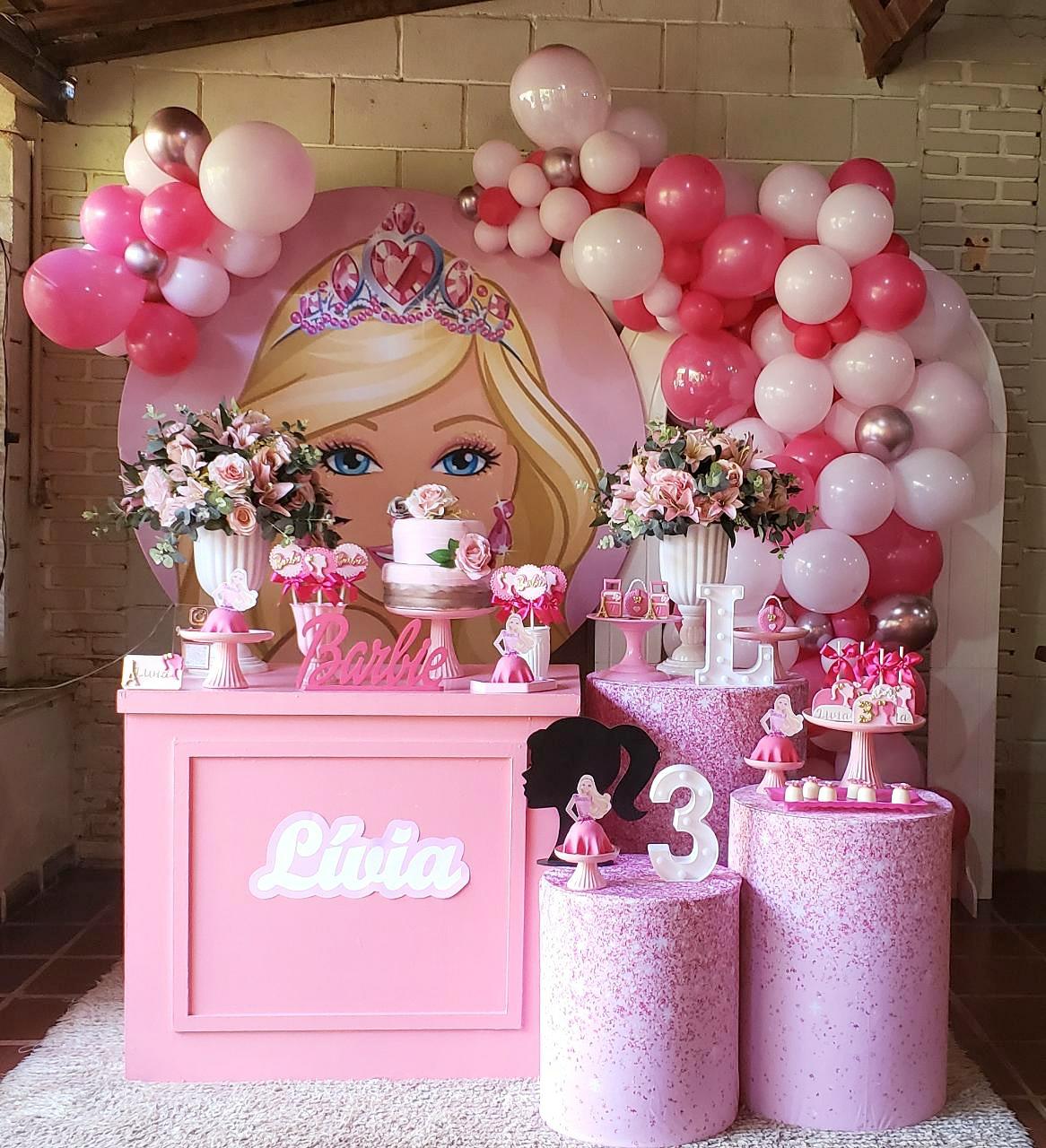 Decoração Barbie