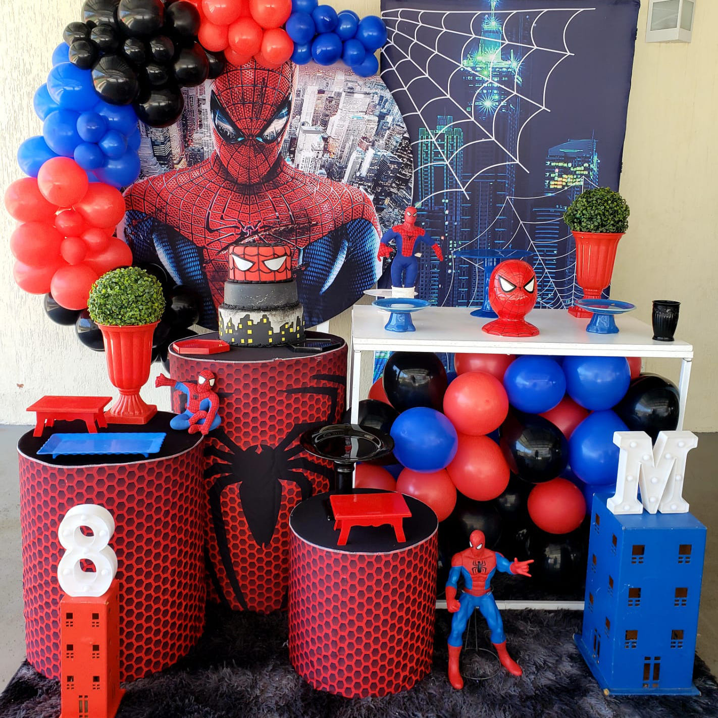 Decoração Homem Aranha