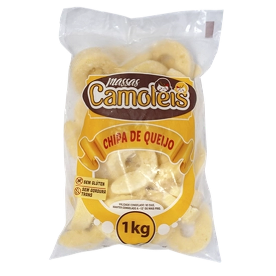 Chipa de Queijo, pacte 1kg congelado