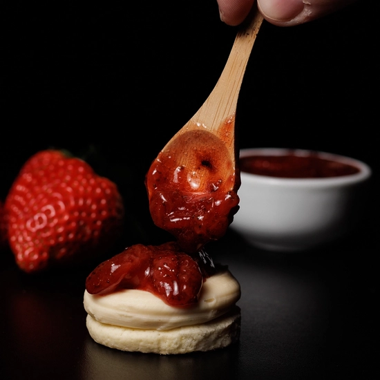 Mini Cheesecake de Morango